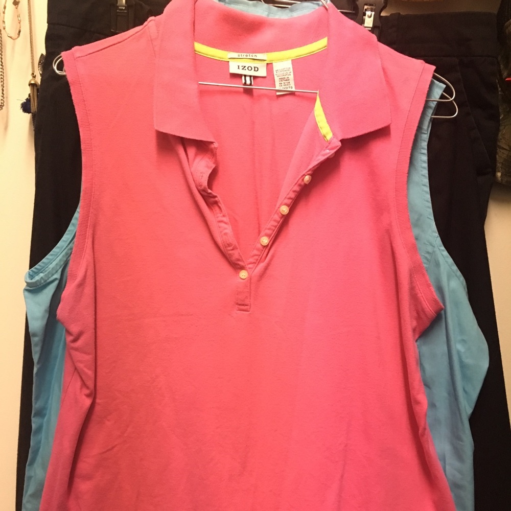Izod sleeveless top
